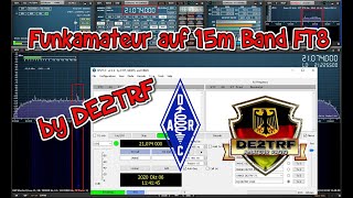 22112023 Funkamateur Digital FT8 15m 21074 SWL Report by DE2TRF [upl. by Sidoney]