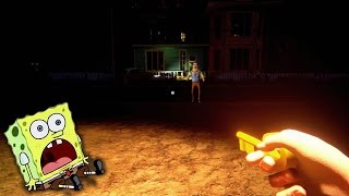 CHAVE AMARELA BoB Esponja no Hello Neighbor 3 [upl. by Nommad187]