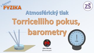 Barometry Torricelliho pokus  Fyzika 7 ZŠ [upl. by Oned]