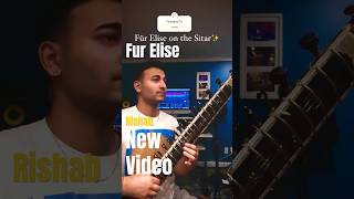 ✨Für Elise  Beethoven✨ by rishab rikhiram sitar rishabsmusic rishabrikhiramsharma viralvideo [upl. by Giule987]