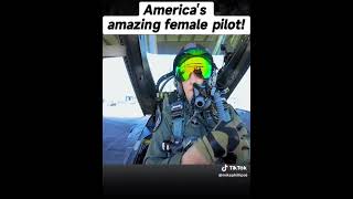 Barksdale afb female fighter pilot [upl. by Jobey]