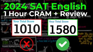 2024 SAT English FULL Review amp Exam Prep EVERYTHING YOU NEED TO KNOW [upl. by Erlin]