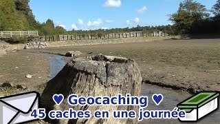 ♥ Geocaching ♥ 45 caches en une journée [upl. by Laurette]