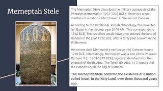 Archaeological Proof for the Torah and Exodus [upl. by Alebasi972]