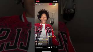 Yne Sosa amp Bjizzle on IG Live for the first time since release from prison💪🏾 baltimore [upl. by Laine383]