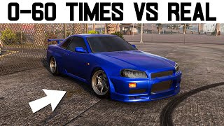 Real Life 060 Comparison 100kph  Carx Drift Racing Online [upl. by Rhoades]