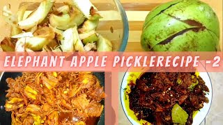 Elephant apple pickle  Chaltar Achar Bangla  Easy Chaltar Recipe in 2024 [upl. by Endys25]