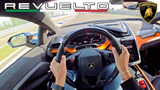 Lamborghini Revuelto 1015HP 65 V12  DRIFTS amp POV by jeroenmulNL [upl. by Wasserman]