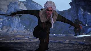 The Witcher 3 Ciri and Geralt vs Caranthir Death March Gameplay 4k60fps [upl. by Eelarat]