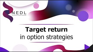 Target return in option strategies Excel [upl. by Ayit673]