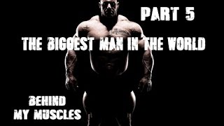 The biggest man in the world part 5  back training with Martin Kjellstrom [upl. by Aprile559]