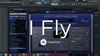 Sinach  I Fly Instrumental Cover  FL Studio 12 [upl. by Kipton]