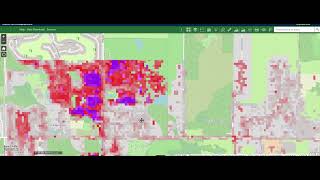 Impervious areas within Seminole Creek watershed [upl. by Gnort]