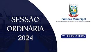 35ª trigésima quinta Sessão Ordinária da Câmara Municipal de Nova Mamoré2024 [upl. by Estes]