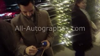 Danny Pino signing autographs in Paris [upl. by Haiel]