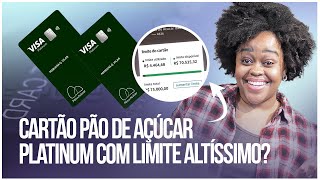 Cartão Pão de Açúcar Platinum Vale a pena solicitar [upl. by Anir]