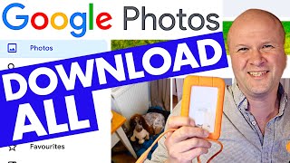 How to download ALL GOOGLE PHOTOS in just a few clicks Save your memories [upl. by Rhona525]