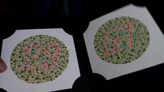 Unboxing Original Ishihara Color Blindness Test 38 plates Japan Printed [upl. by Hodess982]