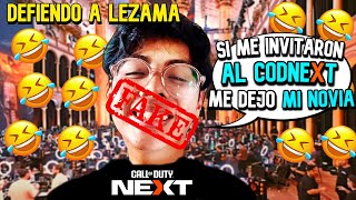 LEZAMA LE INVITARON AL COD NEXT ¿LE DEJA SU NOVIA 16 [upl. by Tull]