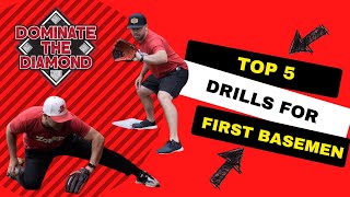 5 MustDo Drills for First Basemen [upl. by Rednasyl908]