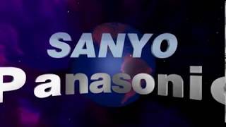 Sanyo Panasonic Home Video logo 19962004 [upl. by Varuag]