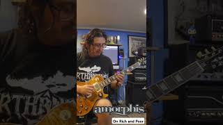 Amorphis  On Rich and Poor  Guitar melodies [upl. by Nojad]