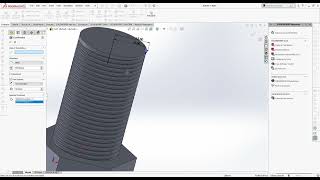 SOLIDWORKS Premium 2019 SP1 0 Part1 2022 12 24 10 36 41BOLT M THARD KASE BANYE [upl. by Hodosh443]