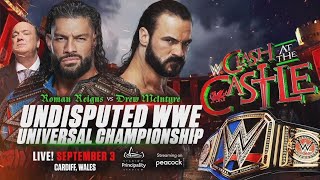 WWE Clash At The Castle 2022 Full And Official Match Card [upl. by Sadella]