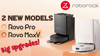 Roborock Q Revo MaxV amp Pro Models Announced CES  Several Changes amp Improvements [upl. by Saree]