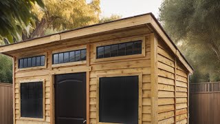 Studio Garden Shed  360  Outdoor Living Today [upl. by Tnert]