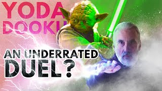 Star Wars The Most Underrated Lightsaber Duel Anakin  Obi Wan  Yoda vs Count Dooku [upl. by Nanaek]