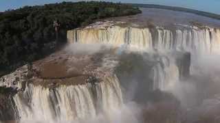 Iguazu Falls – Flythrough with a Phantom Drone [upl. by Suedama256]