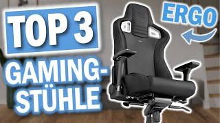 TOP 3 ERGONOMISCHE GAMINGSTÜHLE 2024  3 Preisklassen [upl. by Welton]