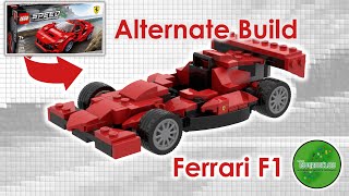 Lego 76895 Alternate Build Ferrari F1 MOC instructions [upl. by Naujal]