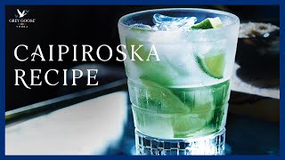 Caipiroska GREY GOOSE Vodka Cocktail [upl. by Daitzman]