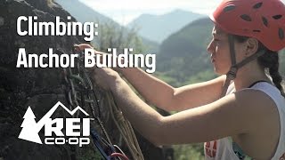 Rock Climbing Building a TopRope Anchor Using the Quad [upl. by Lazor448]