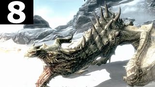 Skyrim Part 8  The Throat Of The World  Talk To Paarthurnax  Walkthrough Gameplay [upl. by Alicirp355]