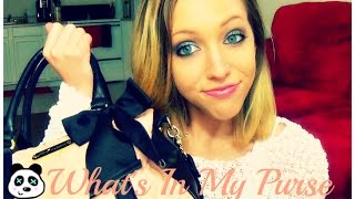 Whats In My Purse Messy Edition [upl. by Mazur]