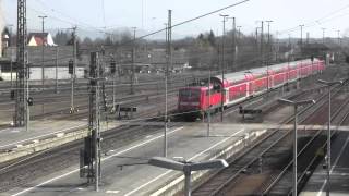 Bahnhof Plattling 18032012 mit agilis und Waldbahn [upl. by Lance275]