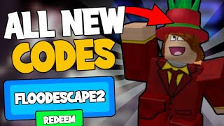 ALL FLOOD ESCAPE 2 CODES April 2022  ROBLOX Codes SECRETWORKING [upl. by Bocyaj]