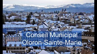 Conseil Municipal du 15 mars 2024 de la ville dOloronSainteMarie [upl. by Adhern]