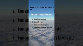 Reported speech english reportedspeech englishlearning [upl. by Dnomhcir]