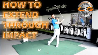 GOLF  HOW TO EXTEND THROUGH IMPACT [upl. by Boris]