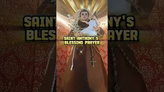 Saint Anthonys Blessing Prayer sanantoniodepadua sanantonio fyp viralvideo shorts prayer [upl. by Irovi]