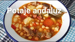 Cómo hacer un potaje andaluz [upl. by Justen901]