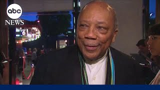 Quincy Jones hitmaking producer dead at 91 [upl. by Artemahs]