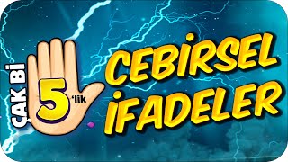 Cebirsel İfadeler 🖐🏻 LGSde İhtiyacın Olan Her Şey [upl. by Estis]