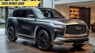 2025 Infiniti QX80  Quiet Cruising Attitude and Stout Towing Capacity [upl. by Dnar]