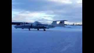 Myasishchev Geophysica M55 Engine Startup and Lift off [upl. by Nations457]