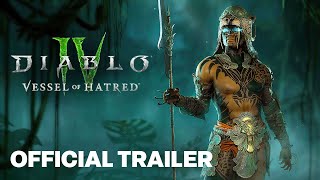 Diablo 4 Vessel Of Hatred  Official Spiritborn Class Gameplay Reveal Trailer [upl. by Ihtraa]